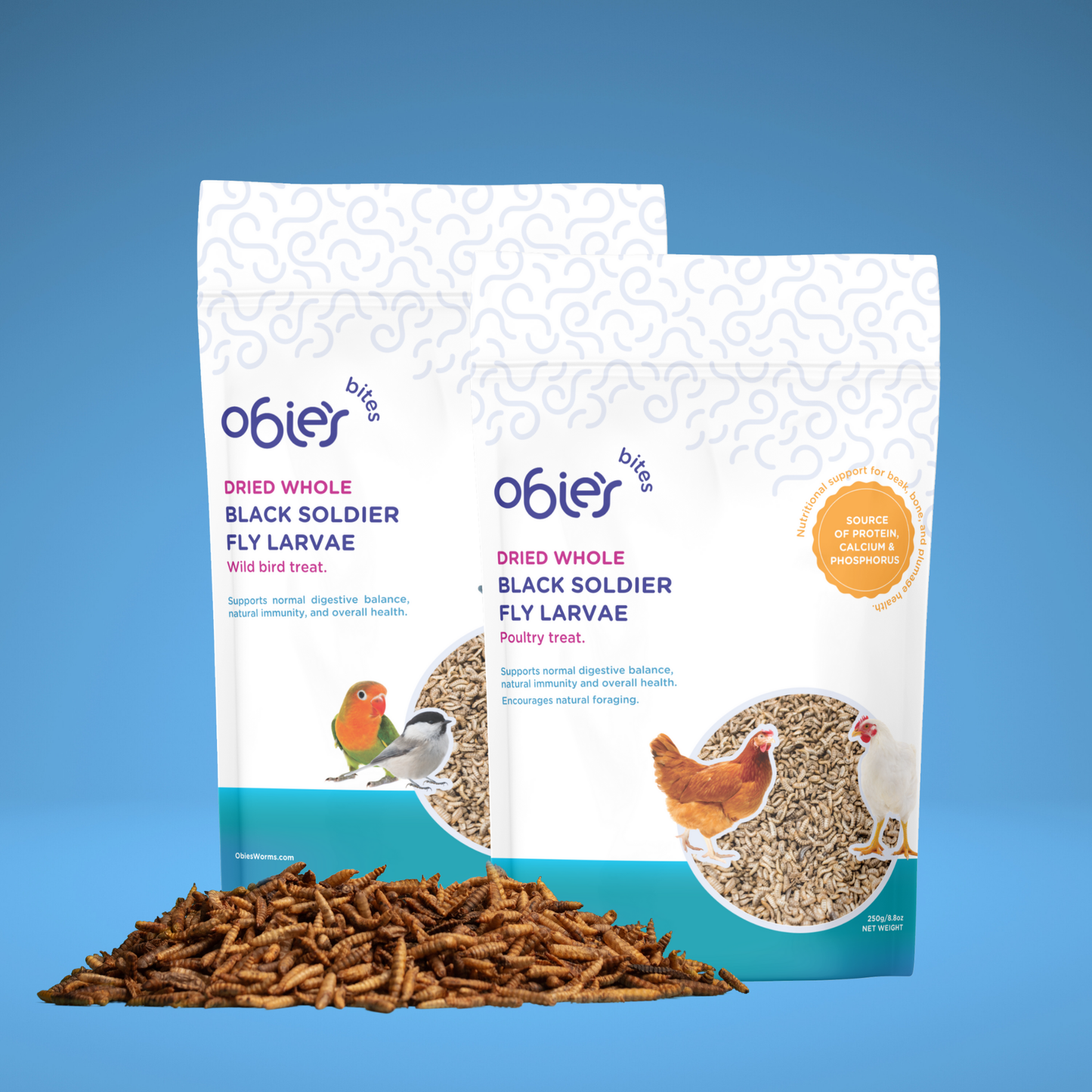 Obie's Bites - Wild Bird and Poultry Treats (Wholesale)