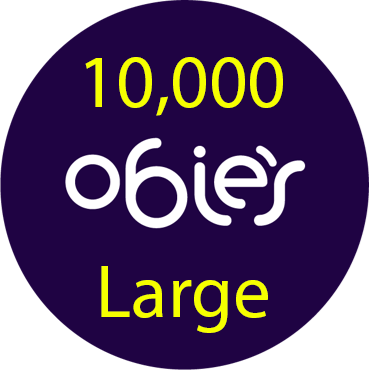Obie's Large BSFL (Wholesale Bulk)